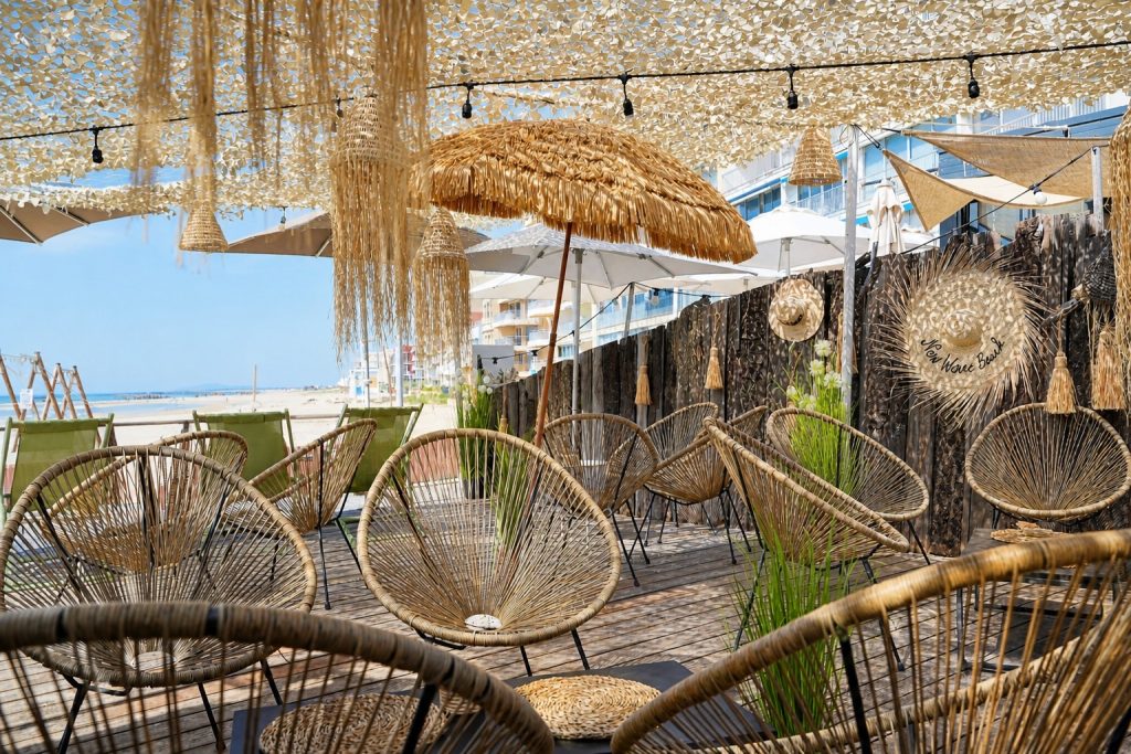 Terrasse du New Wave Beach Palavas-les-Flots