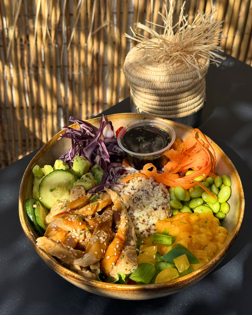 Poke Bowl poulet New Wave Palavas-les-Flots