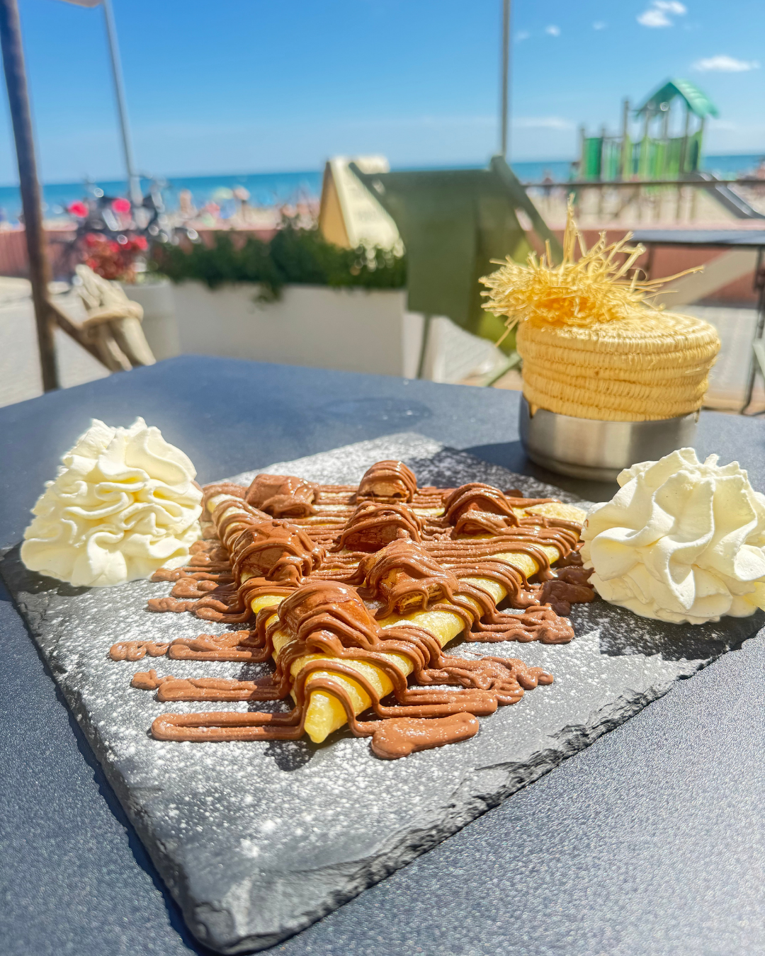 Crêpe Kinder Bueno New Wave Palavas-les-Flots