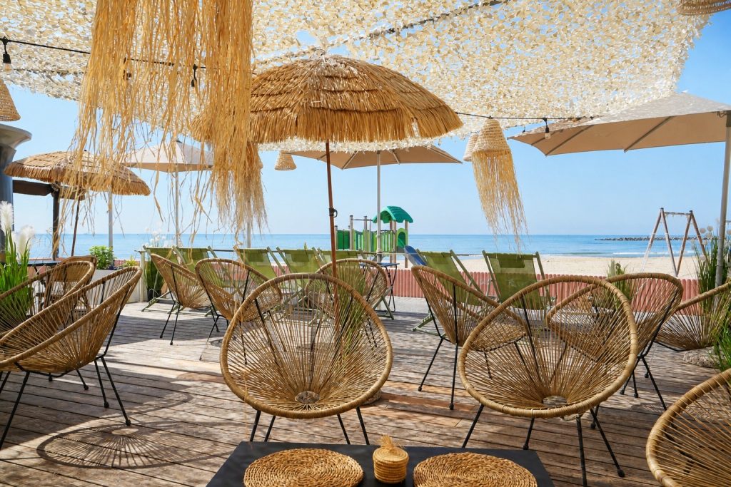 Terrasse du New Wave Beach Palavas-les-Flots